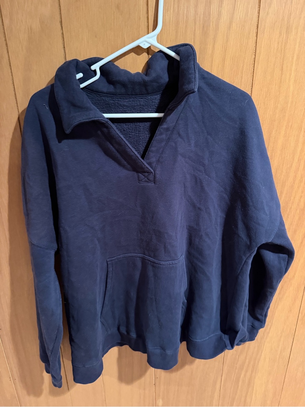 Navy Pullover Sweatshirt